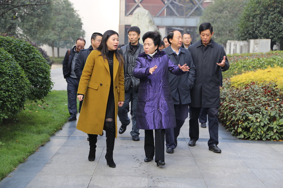 2 李笑非校长向黄彦蓉副省长介绍学校发展情况.JPG